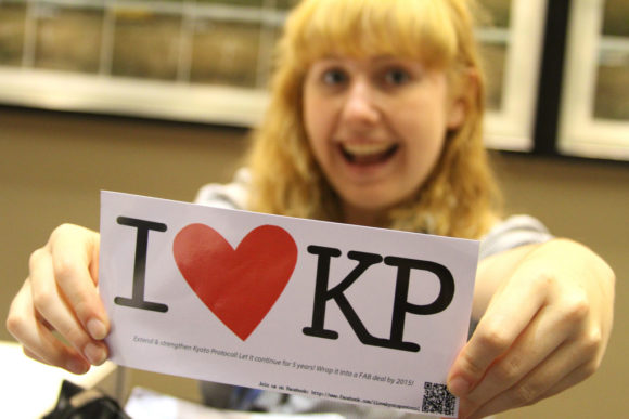 I love KP (Kyotoprotokollet). Foto: Speak Your Mind // Linh Do (CC BY-NC 2.0)