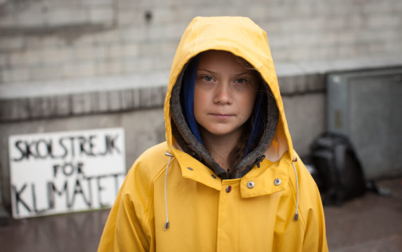 Greta Thunberg skolstrejk för klimatet